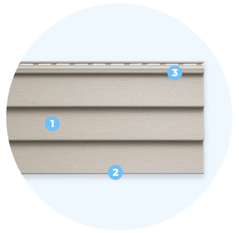 Energy efficiency siding technology diagram